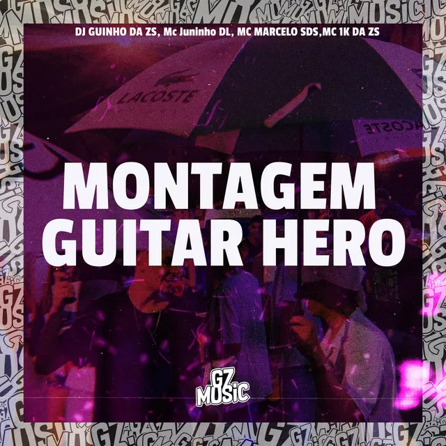 Montagem Guitar Hero