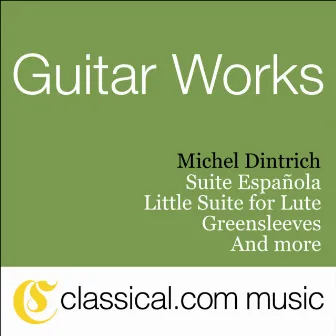 Little Suite For Lute by Michel Dintrich