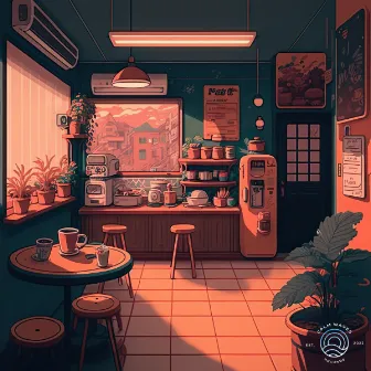 Alone In A Crowded Cafè by Moon-uh