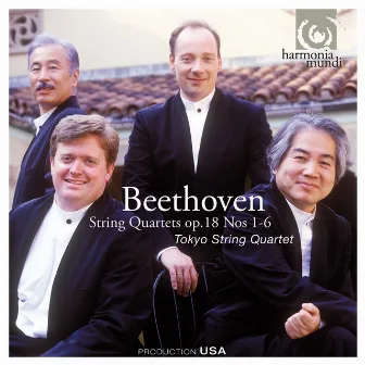 Beethoven: String Quartets, Op. 18, No. 1-6 by Tokyo String Quartet