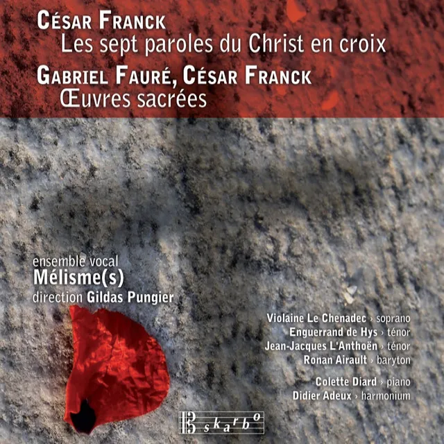 Les 7 paroles du Christ: No. 3. Mulier, ecce filius tuus (Arr. G. Pungier for Soloists, Chorus, Harmonium and Piano)