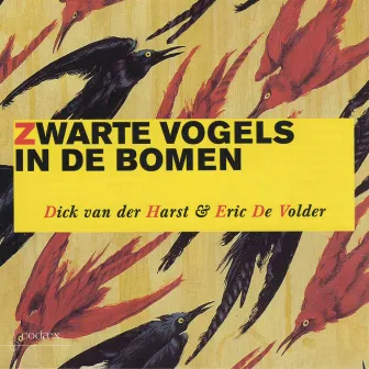 Zwarte Vogels in de Bomen by Dick Van Der Harst