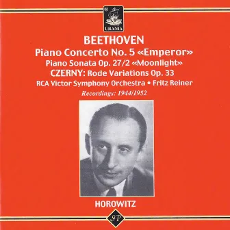 Vladimir Horowitz Plays Beethoven and Czerny by RCA Victor Symphony Orchestra