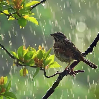 Deep Sleep Binaural: Nature's Rain and Birds Harmony by Pinealwave