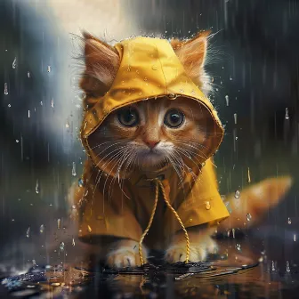 Ronroneo Bajo La Lluvia: Melodías Tranquilas Para Gatos by Gatos cascabeleo