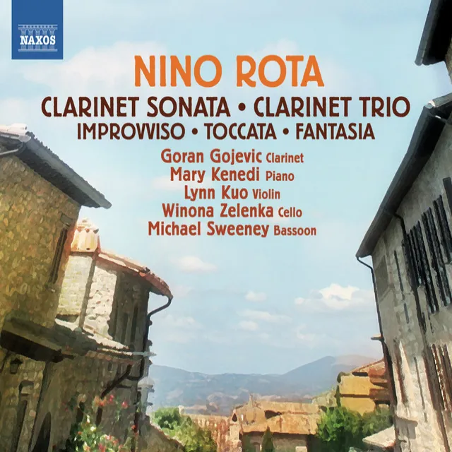 Rota: Clarinet Sonata - Clarinet Trio