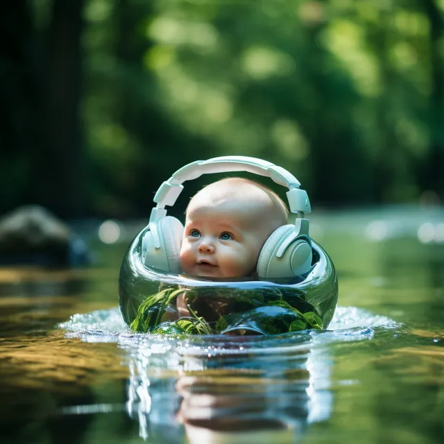 Water Babble: Baby's Gentle Sounds