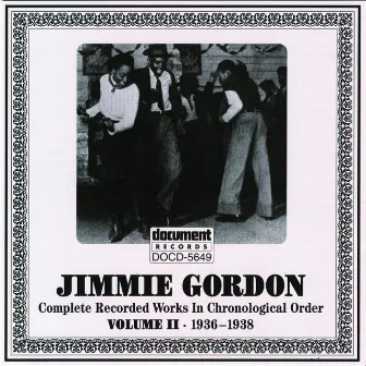 Jimmie Gordon Vol. 2 (1936-1938) by Jimmie Gordon