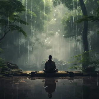 Lluvia Zen: Sinfonía Pacífica De La Lluvia by Meditación india