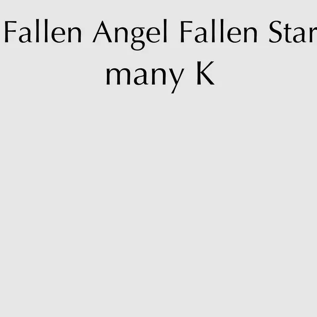 Fallen Angel Fallen Star - Extended Intrumental