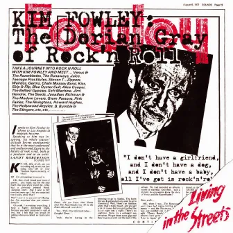 Living in the streets by Kim Fowley