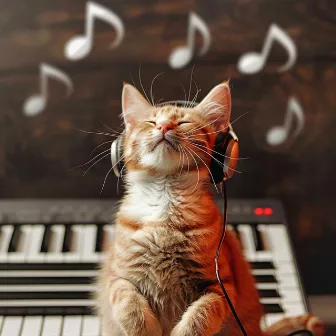 The Cat Gentle Melody: Peaceful Purr Playlists by Rain of Crystal Spires