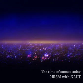 The time of sunset today by NAUT