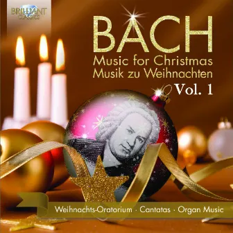 Bach for Christmas/Bach zu Weihnachten, Vol. 1 by Pieter Jan Leusink