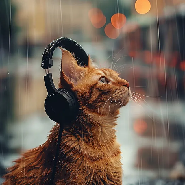 Cat's Rain: Melodic Soothing Sounds