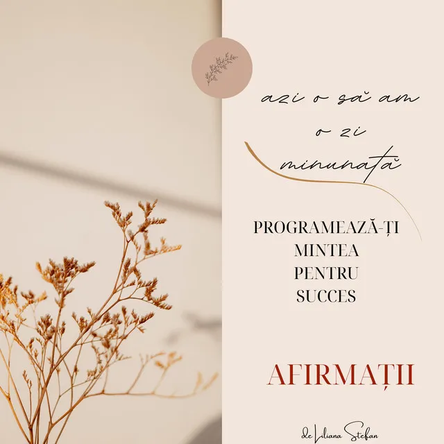 Azi o să am o zi minunată - Afirmații