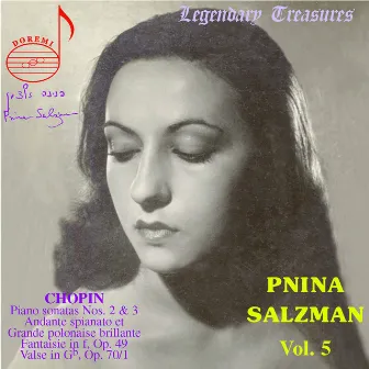 Pnina Salzman, Vol. 5: Chopin (Live) by Pnina Salzman