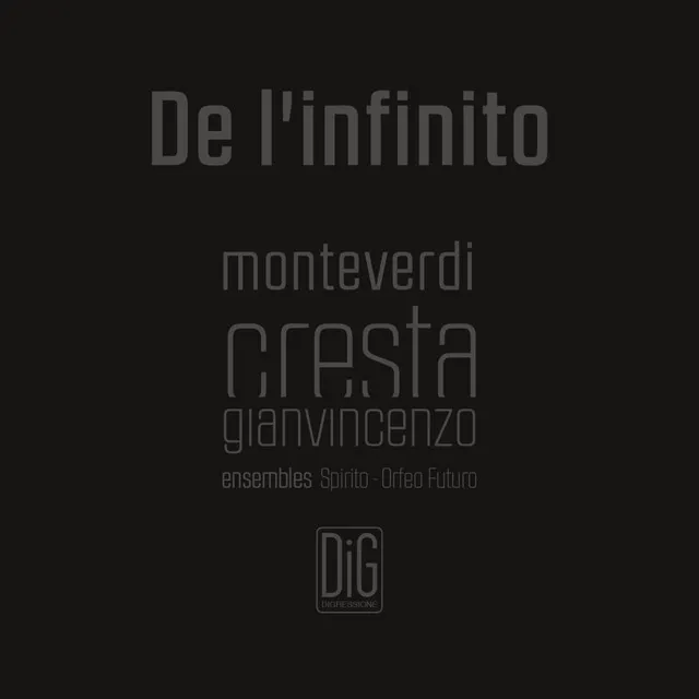 De l'Infinito (per 6 voci ed elettronica)