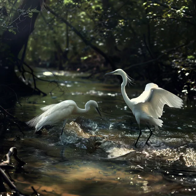 Binaural Creek Sounds: Birds and Nature for Stress Relief