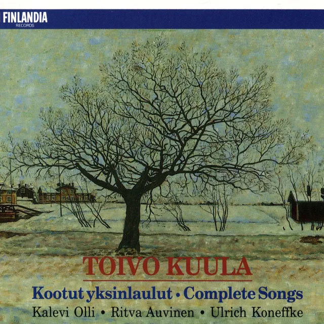 Toivo Kuula : Kootut yksinlaulut - Complete Songs