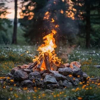 Calidez Del Fuego Y Sonidos De Relajación Binaural by Música de chimenea