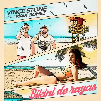 Bikini de Rayas by Vince Stone