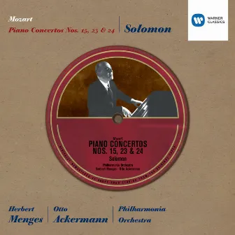 Mozart: Piano Concertos 15, 23 & 24 by Solomon