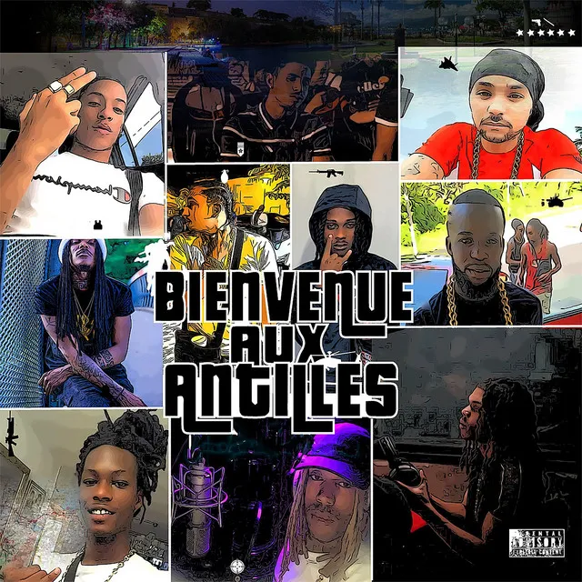 Bienvenue aux antilles (feat. Marginal, Kima, Mata, Lyrrix, Deuspi, Lé Will, Mercenaire, Tiyou & Flash)