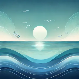 Peaceful Ocean by Unknown Artist