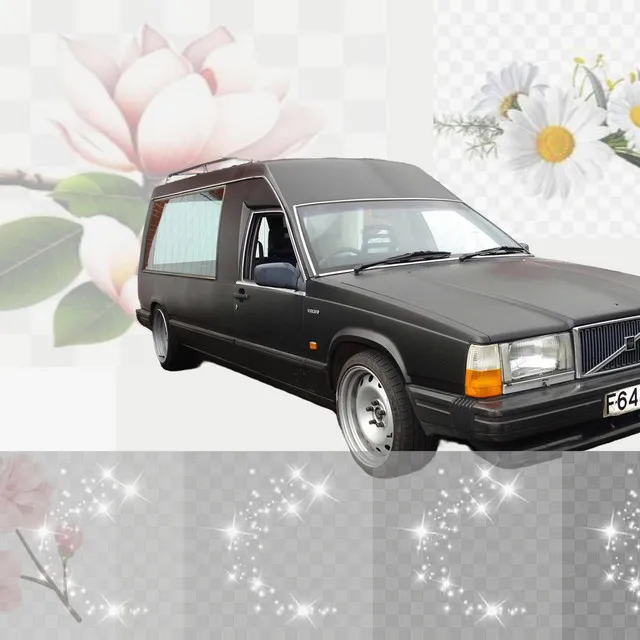 volvo hearse