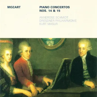 Mozart: Piano Concertos Nos. 14 and 15 by Annerose Schmidt