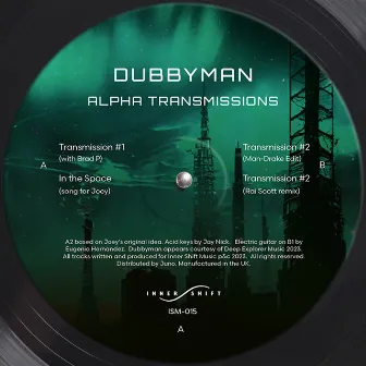 Alpha Transmissions EP (Featuring Remixes from Rai Scott and Brad P) by Dubbyman