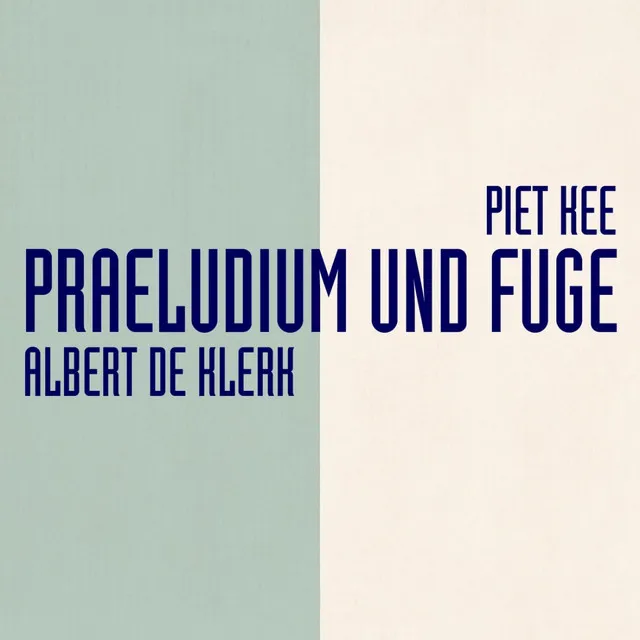 Praeludium Und Fuge