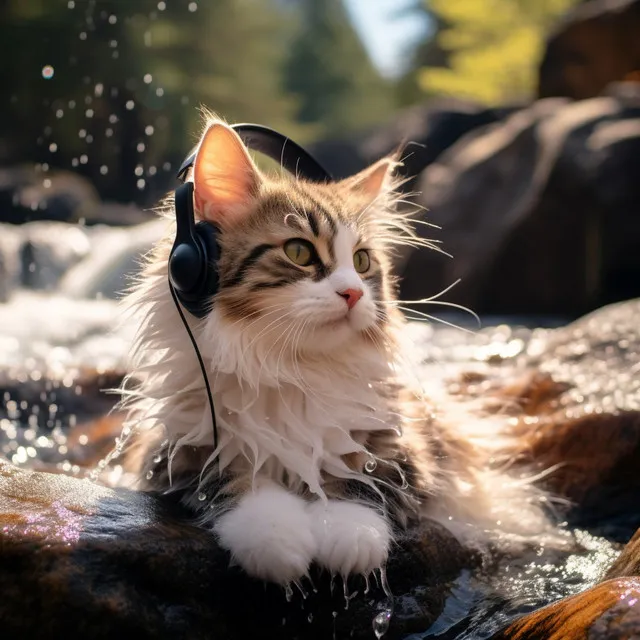 Water Whiskers: Cats Harmonic Echoes