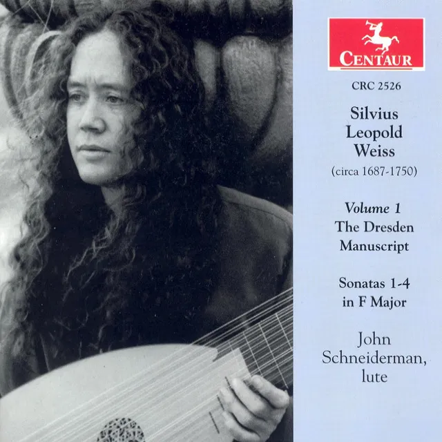 Weiss, S.L.: Dresden Manuscript (The), Vol. 1 - Lute Sonatas Nos. 1-4