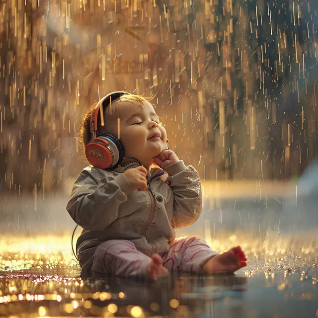 Binaural Rain Baby: Gentle Lullabies