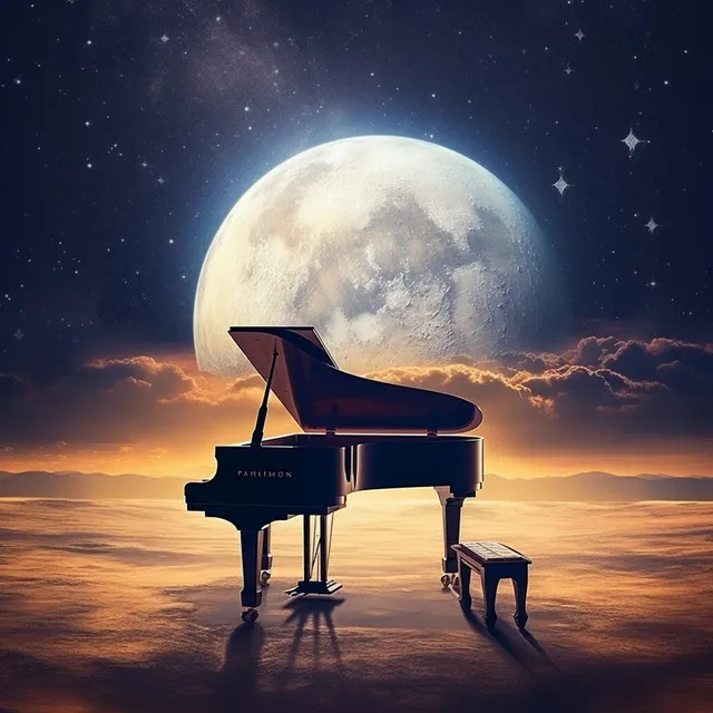 Evening Glow Piano Resonance