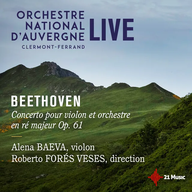 Concerto pour violon in D Major, Op. 61: II. Larghetto - Live