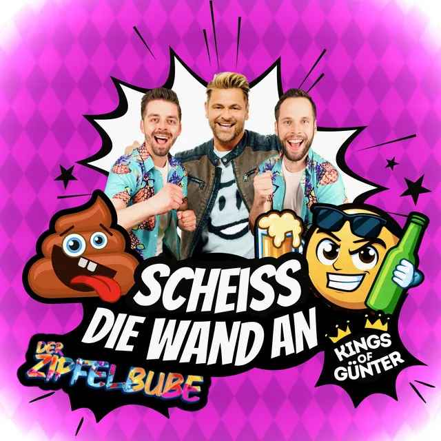 Scheiss die Wand an