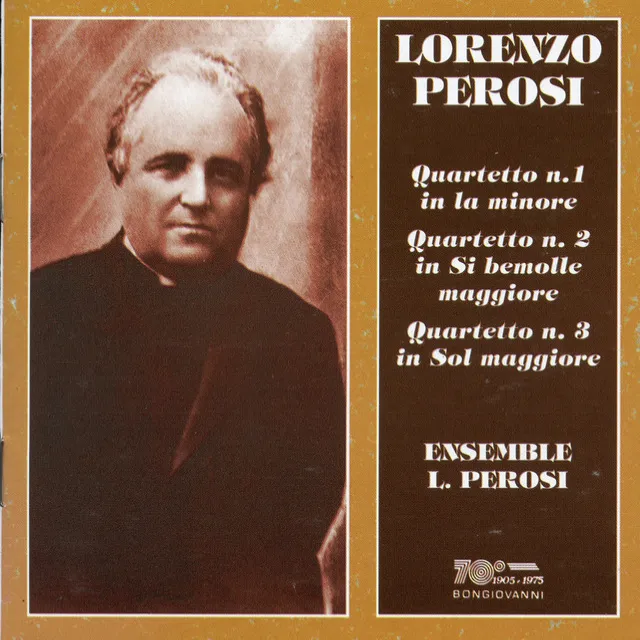 Perosi: String Quartets Nos. 1-3