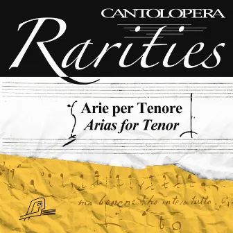 Cantolopera Rarities: Arias for Tenor by Alessandro Dimasi