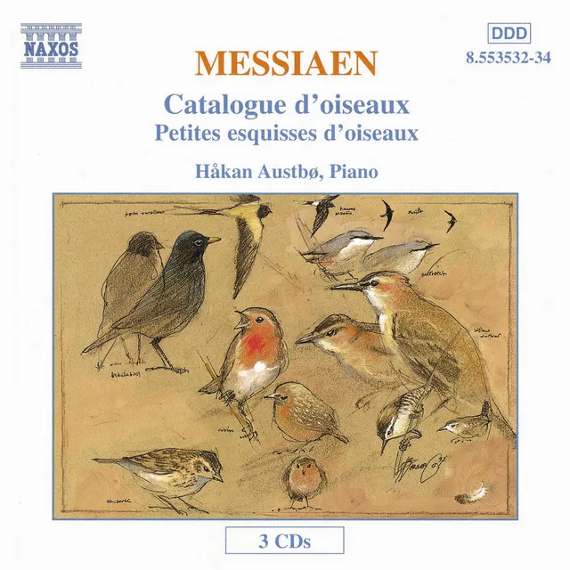 Catalogue d'oiseaux (Catalogue of Birds), Book 1: II. Le Loriot [Golden Oriole]