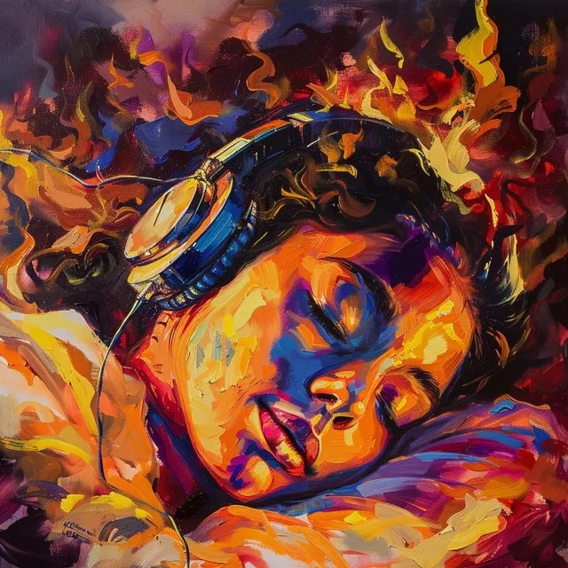 Fire Relaxation Melody: Peaceful Sounds