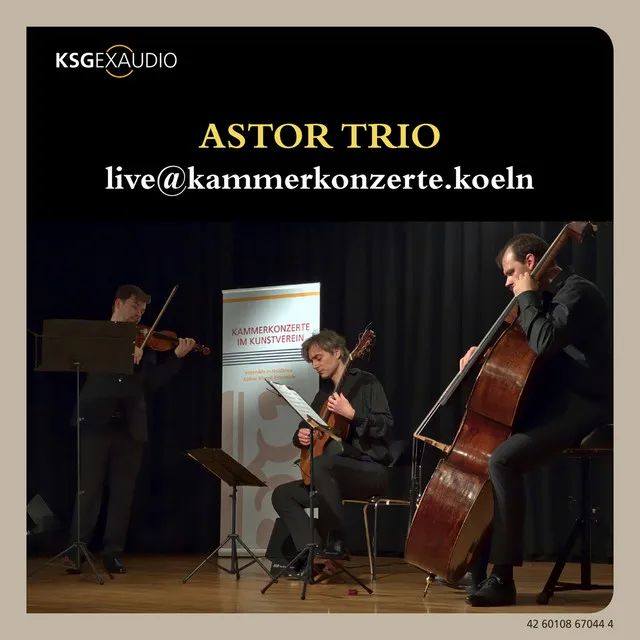 Astor Trio live at Kammerkonzerte Köln 2021