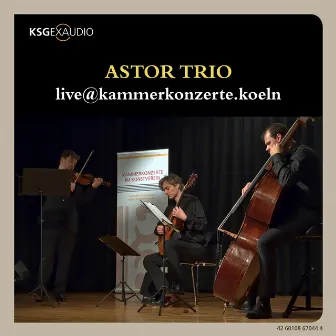 Astor Trio live at Kammerkonzerte Köln 2021 by Tobias Kassung