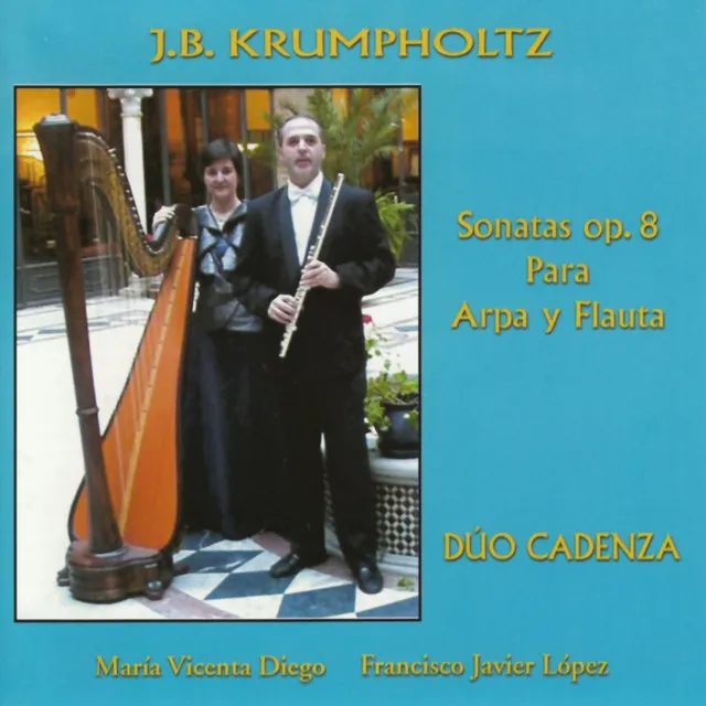 Jean Baptiste Krumpholtz: Sonatas Op. 8 para Arpa y Flauta