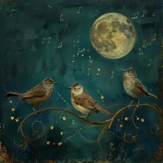 Binaural Sleep Symphony: Creek Birds at Night - 80 88 Hz by Dream Wonderland