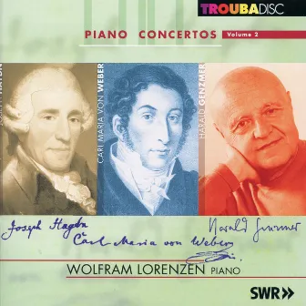 Haydn, Weber & Genzmer: Piano Concertos by Wolfram Lorenzen