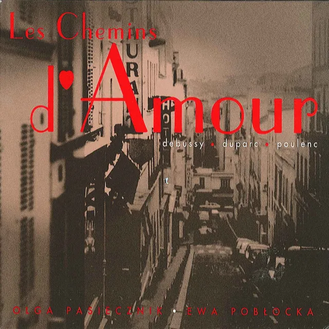 Poulenc, F.: Les Chemins d'amour