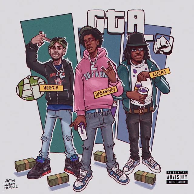 Gta (feat. LUCKI & Veeze)